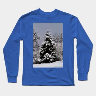 Southern Illinois Winter Scene 5_ Dec 2012 Long Sleeve T-Shirt